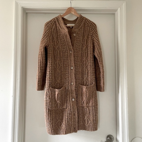 The Great Long Cable Cardigan - Picture 2 of 8